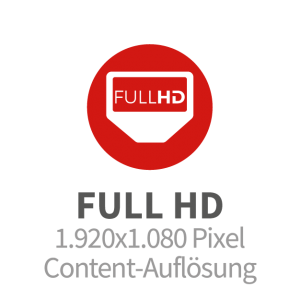 Full HD Werbung bei Lazerscreen